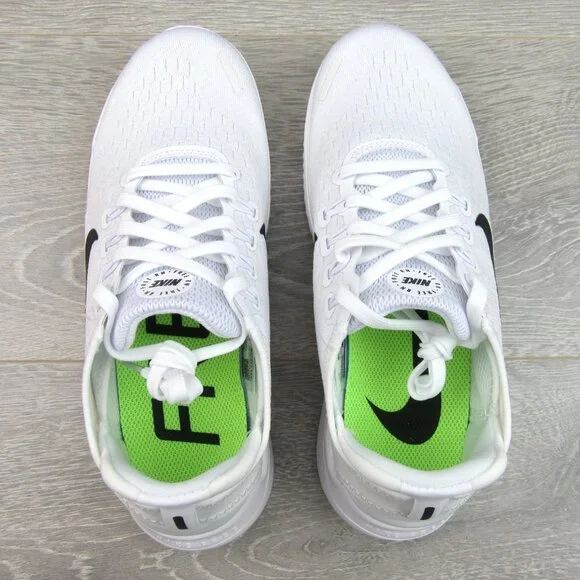 Nike Free RN 2018 Women's Running Shoes Size 8 White NEW - Picture 10 of 14
